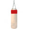 New Canvas Boxing Punching Bag with Chains Red