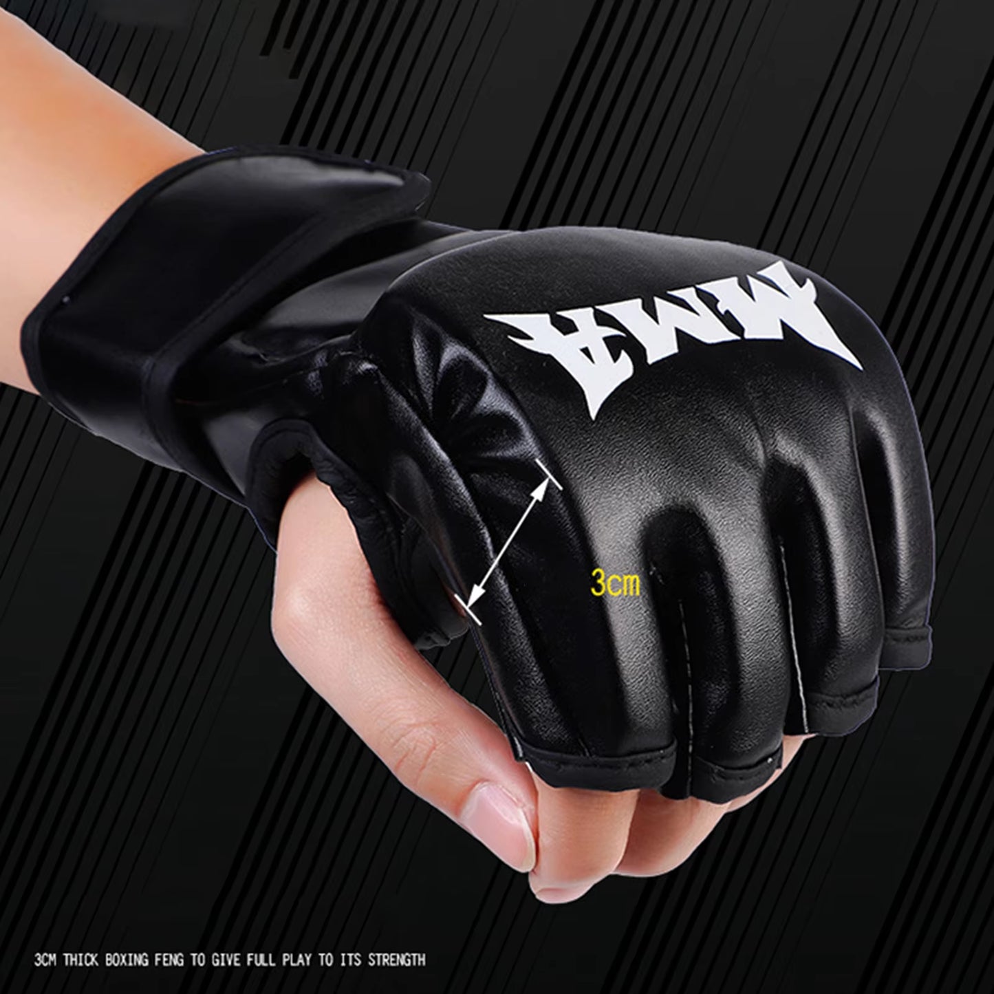 Kick MMA Boxing Gloves for Men Women PU Karate Muay Thai Guantes De Boxeo Free Fight MMA Sanda Training Adults Kids Equipment