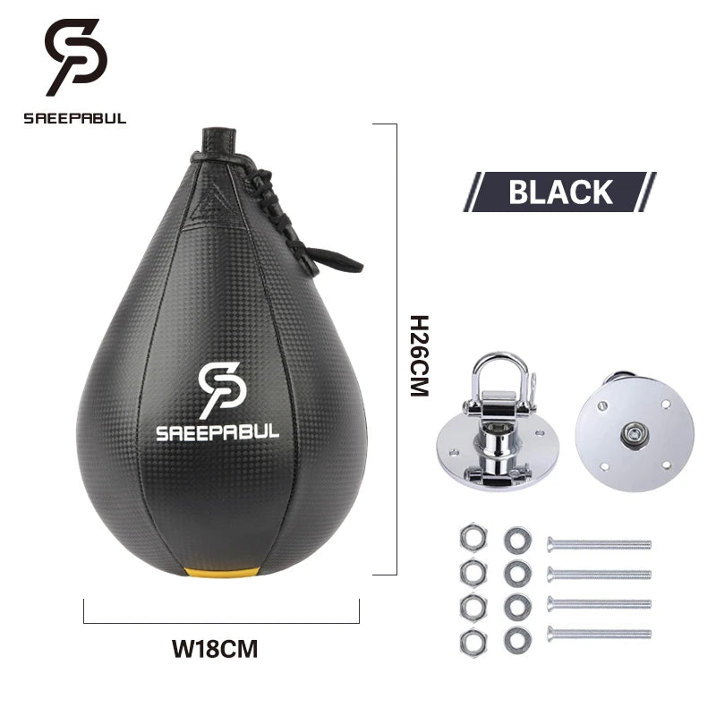 High Quality Speed Ball Fitness Boxing Pear Speed Ball Set Reflex Boxing MMA Punching Speed Bag Speed Ball Accessory