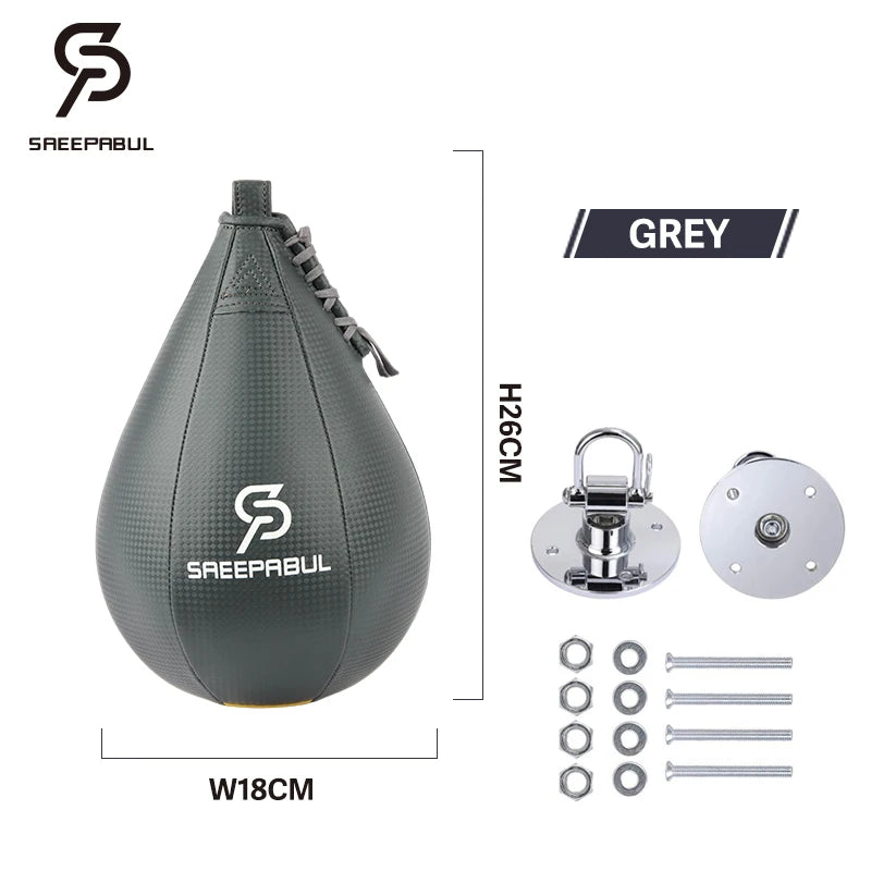 High Quality Speed Ball Fitness Boxing Pear Speed Ball Set Reflex Boxing MMA Punching Speed Bag Speed Ball Accessory