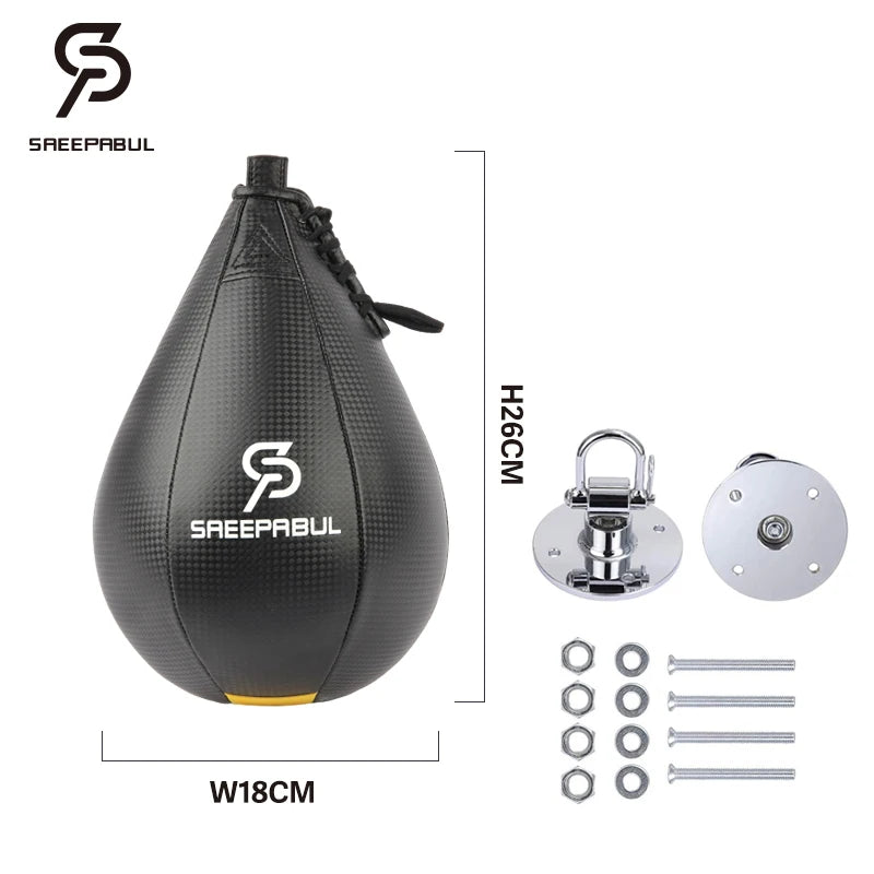 High Quality Speed Ball Fitness Boxing Pear Speed Ball Set Reflex Boxing MMA Punching Speed Bag Speed Ball Accessory