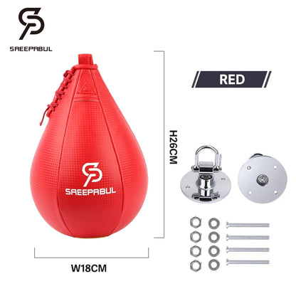 High Quality Speed Ball Fitness Boxing Pear Speed Ball Set Reflex Boxing MMA Punching Speed Bag Speed Ball Accessory